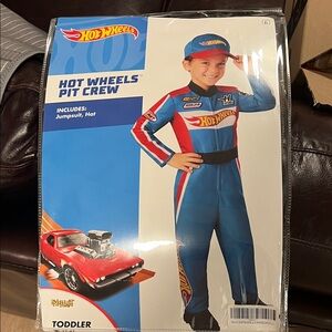 Spirit Hot Wheels Pit Crew Costume - Red and Blue